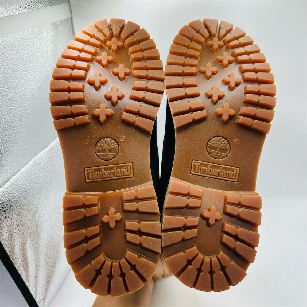 Timberland Premium 6-Inch Waterproof Warm Lined Boots | Women's 7.5 Black | New - Picture 7 of 9